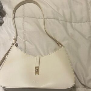 Cream Shoulder Bag